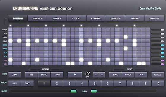 Virtual Mixed Percussion, Play Online Instruments
