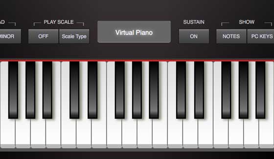 Online Piano Keyboard